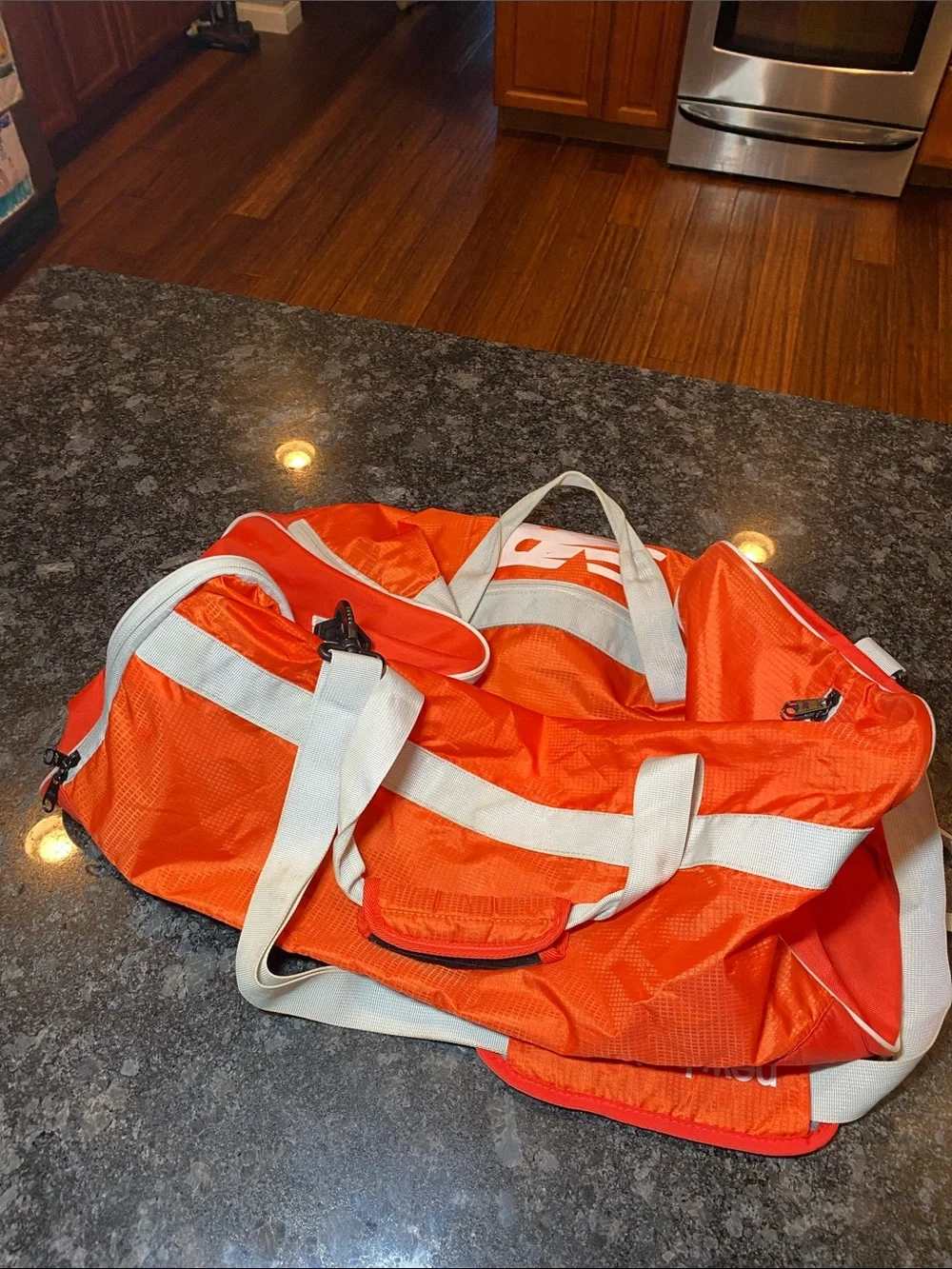 New Balance bright orange
